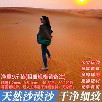 Natural desert fine sand childrens paradise baby toys sand kindergarten hamster bath sand meat shop fish tank landscape