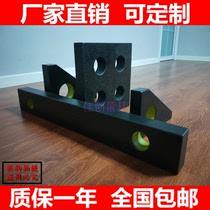 Jinan green marble square gauge Flat ruler class 00 High-precision square ruler Straight ruler Triangular right angle ruler Parallel gauge Right angle gauge