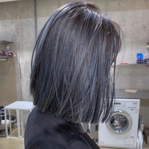 Mist blue hair dye 2021 popular color white pure foam foam hair cream hair cream female plants at home dyeing hair