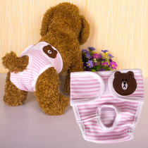 Female dog physiological pants female dog teddy bear fight menstrual period anti-harassment contraceptive safety aunt underwear