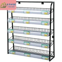 Supermarket chewing gum cabinet cashier small shelf convenience store cashier front snack display stand can be hung and can be landed