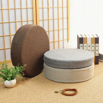 Japanese-style tatami mat futon cushion thickened sitting Pier dismantling tea ceremony Meditation Meditation meditation kneeling mat floating window floor mat