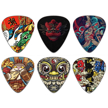 Guitar Picking Personality Pattern Finger Picking Braps Folk Electric Guitar Ukulele Pads