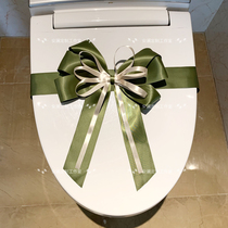 Toilet Lid Pendulum DECORATIVE LIKE PLATE ROOM DECORATION HOTEL TOILET LID DECORATED TOILET TOWELS ASSORTED DECORATIONS