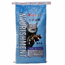 Ayr cat food marine fish flavor 10kg cat staple food cat dry food wandering into a cat food 20kg province Special