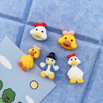 5 cartoon Duck creative pushpins cute big head push nail message board photo wall color cork nail