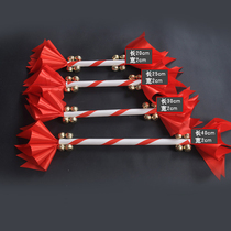 Entrance and creative props Opening ceremony of the Games Handheld with colorful strips of flower sticks with bell children Kindergarten instruments