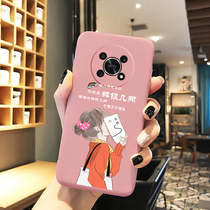 Glory x30 Mobile Phone Shell Silicone Broken Silver more than two Honor x30 frosted individuality light and thin male and female protective shell anti-fall