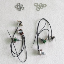 New electric guitar electronic circuit Alpha circuit 1V1T one output for bass guitar connection circuit