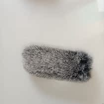 Suitable Iron Triangle U857 Gooseneck Microphone Sweater Hood Meeting Mic Fur Hairy Mummy Sleeve AT8154 Long Wheat Wool Anti-Spray Hood