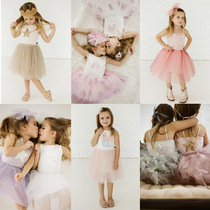  Fa Fa Jia 21 American Petite Hailey Girl Star Dream Puffy tutu Gauze Princess Dress