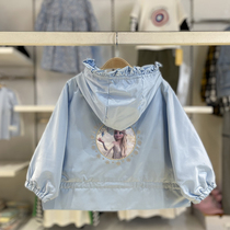 Balabala girl Aisha Jacket 2021 autumn new childrens coat short 201321105006