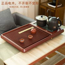 Yongci German Bakelite tea tray set Household automatic induction cooker integrated tea table Kung Fu tea set Tea sea