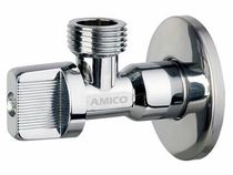 Emeco triangle valve Brass ball core angle valve Copper core thickened type water stop valve 319 extended