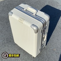 Japan MARRLVE checked 29 lv kuang xiang PC trolley male 260000 to the wheel 20 boarding box 24 luggage female