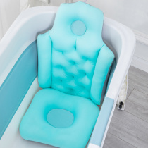 Bath pillow waterproof bath non-slip bathroom tub pillow environmental protection neck pad home pillow soft non-slip mat bath bucket