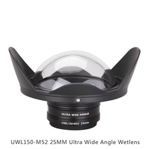  X-ADVENTURER WETLENSES OLYMPUS TG6 ULTRA WIDE ANGLE LENS UWL150-M52 24MM