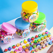 Childrens rubber Net red eraser creative cartoon rubber stamp cute mini rubber kindergarten primary school students with learning gifts prizes animal fruit modeling stationery supplies