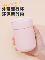Ceramic liner mug with lid portable hand Cup cute car coffee cup with Cup for couple of men and women Cup