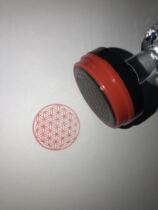 The flower of life energy seal breaks through the darkness and the growth of light opens the spiritual meditation seal