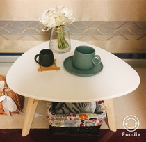 Nordic bay window table small coffee table tatami tea table simple Japanese window sill floor table low table floating window small tea table
