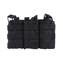 Tactical Triple Package military fans molle carrier clip bag multifunctional water Egg magazine storage bag outdoor running bag