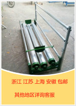 Cloth machine Three-roller cloth drawing groove loose cloth lifting guide cloth rod loose cloth machine pulling cloth cloth machine