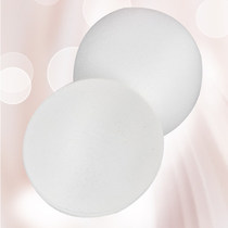 The Bright Round Sponge Chest Cushion White Inserts in Bra Inner Pad for Old Age Underwear Chest Cushion Replacement XNX7N6e7