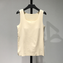 Allowed series SQUARE COLLAR Lead Beauty Back Vest on top of womens clothing 21 Winter-style Develled sweater warm vest with chest cushion underwear