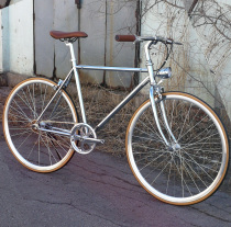 METTLER Mailer vintage bike British vintage nostalgia men and women electroplated light Road commuter list