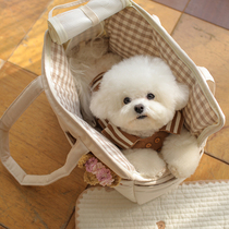 South Korea Small Body Pet Out Bag Pet Bag Cat Pack Pooch Bag Small Dog Portable Single Shoulder Carry-on