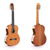 Performance Level 39 inch classical guitar red pine red pine rose wood solid wood test electric box classical full single guitar