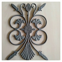 Spot Direct Cast Iron Floral Iron Art Gate Flowers Iron Art Guard Rail Decoration Accessories Vini workshop Iron art accessories