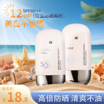 xixi moisturizing color protection cream moisturizing facial female summer neck body anti ultraviolet isolation cream students