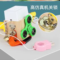 Busy board 4-6 years old children Children creative enlightenment early education cognition Baby puzzle fun parent-child interactive toy