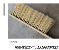 Size and thick board brush bamboo handle bamboo handle long wool soft brush Diamond light dust maintenance Mane wenplay industrial cleaning steel wire