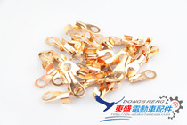 Electric vehicle accessories battery connection with 60A pure copper terminal brass ring copper ring