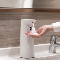 Automatic induction foam washing mobile phone children cartoon penguin bubble smart soap dispenser battery hand sanitizer induction