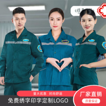 120 emergency center overalls first aid doctor emergency outpatient medical uniform custom nurse uniforms autumn and winter