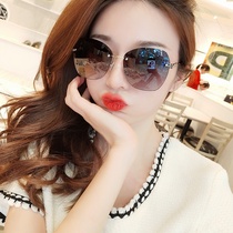 Hong Kong I Tgreg sun glasses female New polarized anti ultraviolet Net red sunglasses round face big face thin glasses