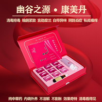 Kang Meidan Gynecological Qinggong Pills Detox Uterine Ovarian Maintenance Private Care Postpartum Repair of Leukorrhea