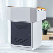 Multi-functional speaker station school desk training class activity center multimedia podium central control desk is simple