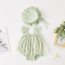 100 days baby clothes summer dress suit womens baby bag fart conjoined clothes slim fit foreign air full moon young princess khaclothes