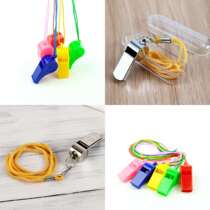 Halloween Plastic Clown Props Whistles Performance Referee Special Metal Play Whistle Stainless Steel Clown Iron Whistles