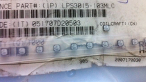 LPS3015-103MLC 10UH 0 75A 3X3X1 5MM COILCRAFT CLOSED COIL INDUCTOR