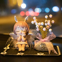 Apply Mercedes BMW Audi online red car with ornament pendulum in-car creative cute beautiful interior goddess