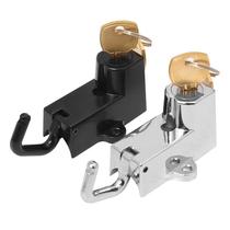 Motorcycle universal modification fixed Harley 883 120 metal hook Helmet anti-theft lock Luggage lock
