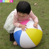 INTEX large beach inflatable childrens swimming pool color water match color ball baby early education educational toy