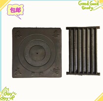 Household long cast iron furnace grate furnace Bridge grate grate grate hotel rectangular grate bar boiler grate accessories furnace teeth