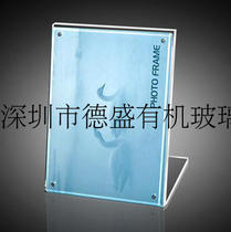 Plexiglass Crystal Creative Platform Photo Frame Transparent Photo Frame Advertising Display Photo Frame Display Card